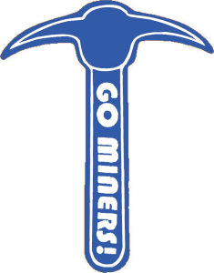 Promotional Foam Hands: 15 inch Miners Pick Axe Foam Wavers
